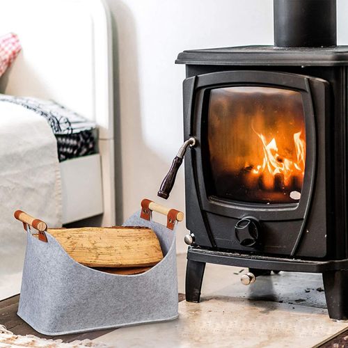 Generic Felt Firewood Bag Fireplace Foldable Log 40cmx22cmx27cm @ Best  Price Online | Jumia Egypt