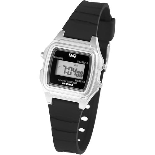 product_image_name-Q&Q-ساعة كيو آند كيو للرجال مع شاشة رقمية، حزام من الراتنج الأسود - LLA2J001Y-2