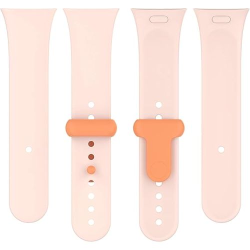 product_image_name-Generic-سوار رياضي من السيليكون لساعة شاومي ريدمي ووتش 3 الذكية جيد التهوية، سوار معصم رياضي من السيليكون  بمشبك للإغلاق لساعة شاومي ريدمي 3 من تين تك - زهري-5