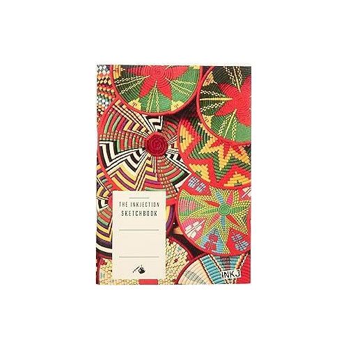 product_image_name-Generic-A5 sketchbook for drawing, nubian pattern-1