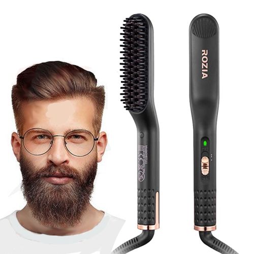 Rozia Multi-function Men Hair Straightening For Hair And Beard @ Best Price  Online | Jumia Egypt