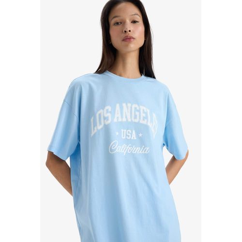 product_image_name-Defacto-تيشيرت نص كم اوفر سايز بياقة مستديرة-1