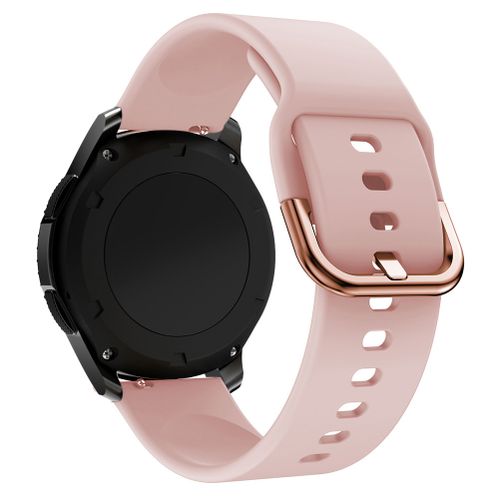 Generic Pink Sand 20 Silicone Strap For Samsung Galaxy Watch 5