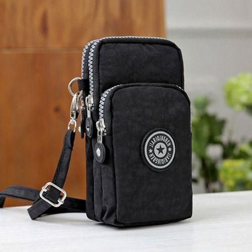 Sports Wallet Phone Bag Mobile Shoulder Bag Case Belt Handbag Purse Coin