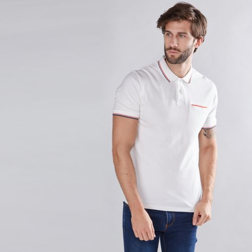 Buy Max Men Polo Neck T-Shirt With Short Sleeves - LIGHT WHITE in Egypt
