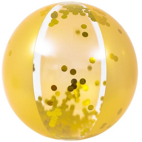 اشتري Ji Long ​​Glitter Gold Beach Ball 50 Cm - No: 57147 في مصر