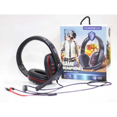 Auricular Headphones Gamer Gm-002 Cable Pc Ps4 Xbox