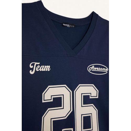 product_image_name-Defacto-Oversize Geniş Kalıp Baskılı Kısa Kollu Tişört-2