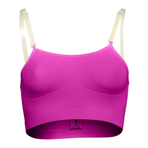 Buy Silvy Fuchsia Lycra Transparent Strap Bra Underwear in Egypt