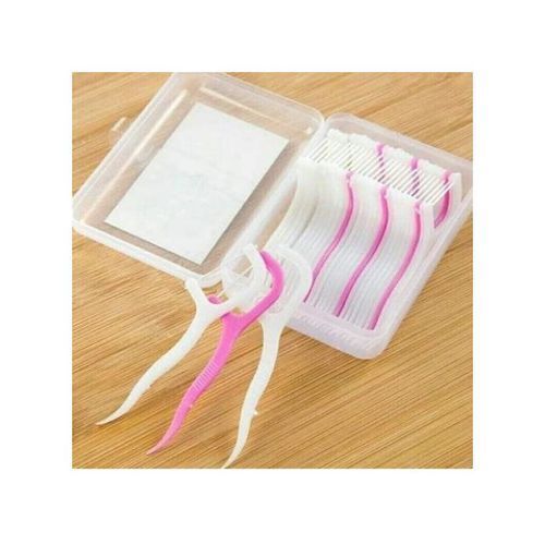 product_image_name-Generic-عصا تنظيف الأسنان البلاستيكية - 30 عصا + 30 عصا-1