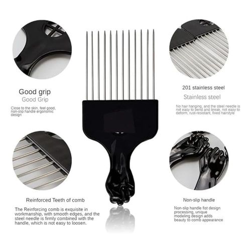 product_image_name-Generic-مشط أزالة التشابك, أسنان المشط معدنيه واسعه مناسب لتصفيف كل انوع الشعر, 1 قطعة-3