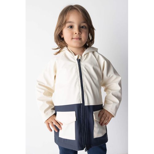 اشتري Defacto Baby Boy Waterproof Hooded Coat في مصر