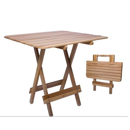 اشتري Rectangular Foldable Wood Table في مصر