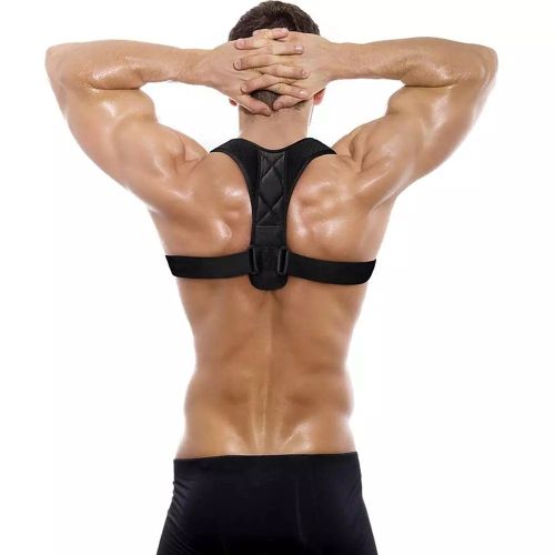 Medical Back Posture Corrector Shoulder Upper Neck Support Brace Belt Men  Women