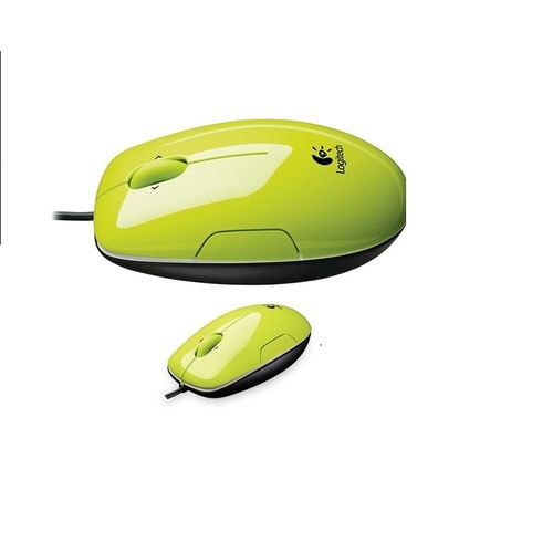 Buy Logitech LS1 910-001110 Laser Mouse - Green in Egypt