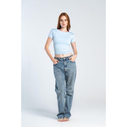 OUTDATED Round Neck Short Sleeve - Light Blue - image 2