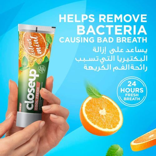 product_image_name-Closeup-Cool Fresh Toothpaste, Citrus Mint, helps remove bacteria causing bad breath, 75ml-5