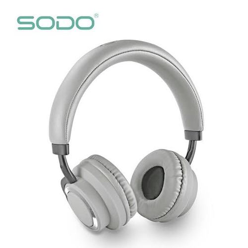 Buy SODO SD- 1005 Bluetooth Wireless Headphone - Silver in Egypt