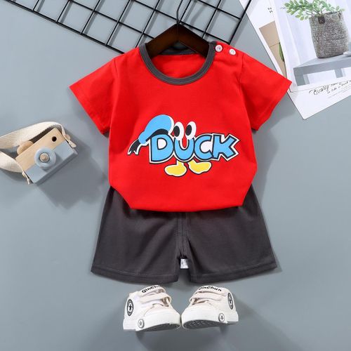 Maternity Dress Short Sleeve Fashion Cotton Summer Clothes for