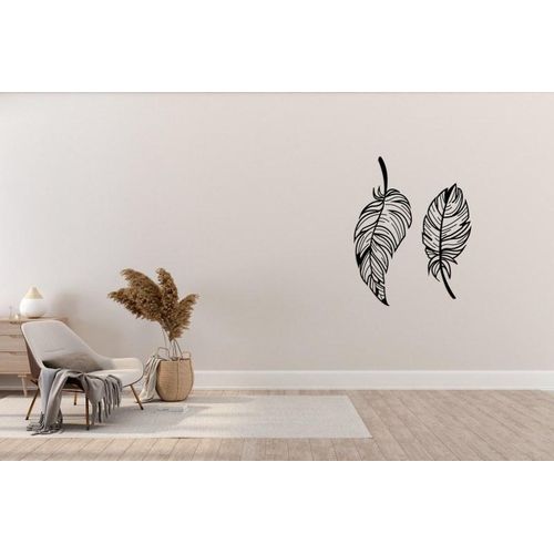 product_image_name-Home Gallery-ملصق حائط ريش النعام 80*100 أسود-3