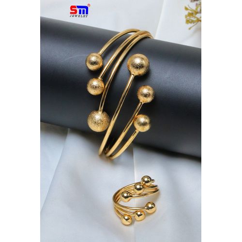 Buy SISGEMSolid 18k Yellow Gold Bead Bracelet for Women, Real18 Karat Gold  Jewelry Gifts for Her, (2.3 mm Wide Chain, 6.5-7.7 Inch) Online at  desertcartINDIA