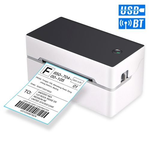 Generic USB + BT Direct Thermal Printer Label 40-80mm Paper ...