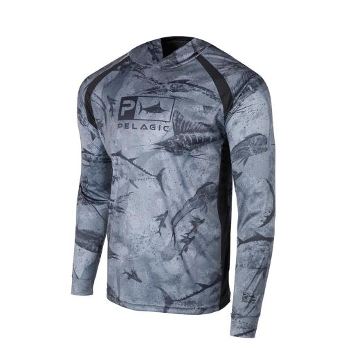 Pelagic Gear Men's Outdoor Fishing Hooded Camo Show Shirt Camisa De Pesca  Masculina Fishing Sun Protection Breathable Top - AliExpress