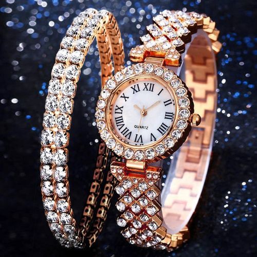 Fashion Women Bracelet Watches Steel Belt Love Steel Belt