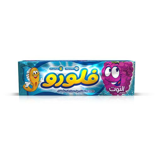 Buy Fluoro Kids Sparkle Gel Toothpaste With Blueberry in Egypt