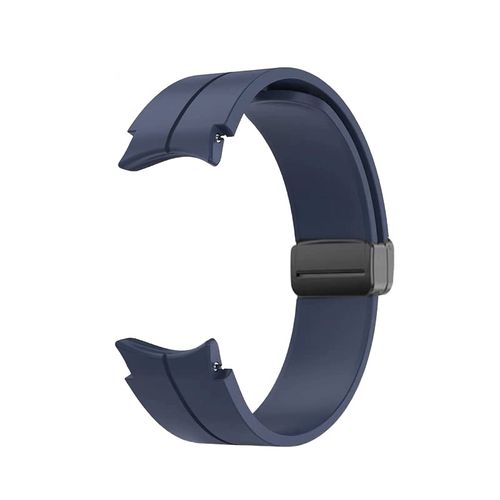 product_image_name-Generic-حزام سيليكون ممتاز بإغلاق مغناطيسي متوافق مع  حزام سيليكون قابل للتعديل  ازرق Galaxy Watch 5 44mm / Galaxy Watch 5 Pro 45mm -3