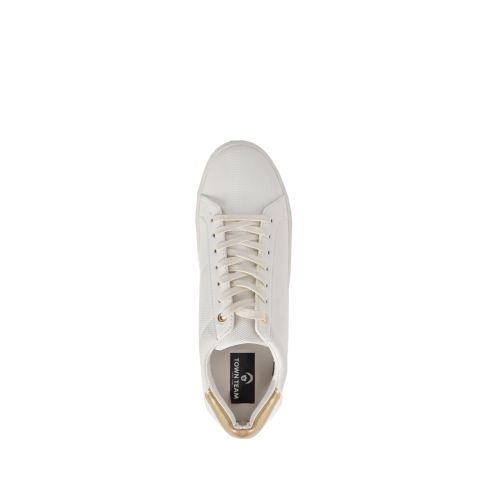 Town Team Casual Leather Sneaker - WHITE