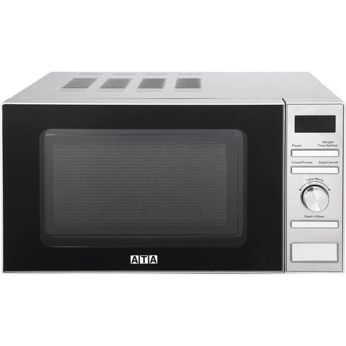 product_image_name-ATA-A MW20LG001 Microwave, Digital, 20 Litre, 1200 Watt - Silver Black-1