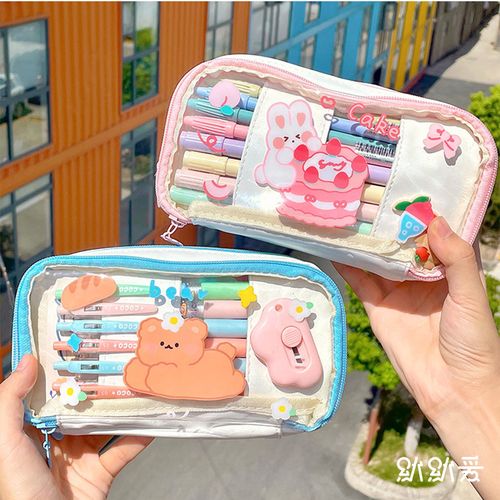 Big Capacity Pencil Pen Case, Pencil Pouch, Cute Pencil Bag for