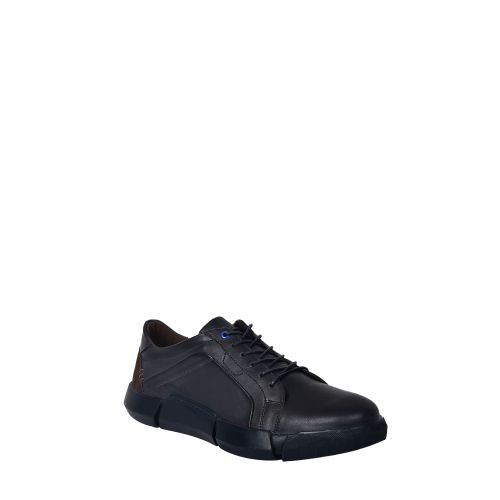 Town Team Casual Leather Sneaker - NAVY