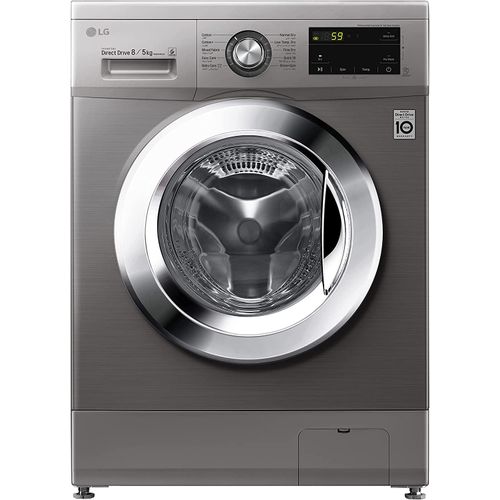 اشتري LG Front Load With DD Motor 8/5KG Washing Machine Chrome Knob- F4J3TMG5P في مصر