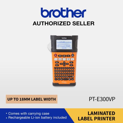 Brother Label Printer PT-E300VP - Handheld Electrical And ...