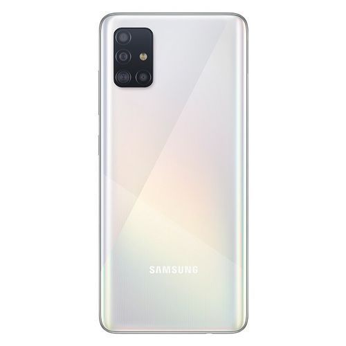 Samsung Galaxy A51 - 6.5-inch 128GB/6GB Dual SIM 4G Mobile Phone - Prism Crush White