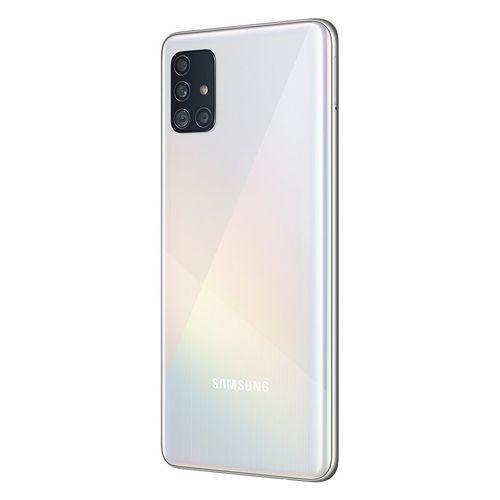 Samsung Galaxy A51 - 6.5-inch 128GB/6GB Dual SIM 4G Mobile Phone - Prism Crush White