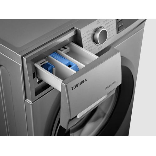 product_image_name-Toshiba-غسالة TW-BJ90S2EG(SK) التحميل الأمامي، THEGREATWAVES، REAL INVERTER، فلتر WATER SHIELD، تنظيف الأسطوانة، غسيل سريع، أتوماتيكية بالكامل، 8 كجم، فضي-4