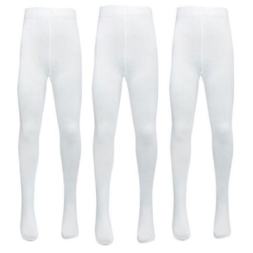 Women's Opaque White Tights