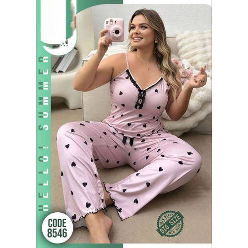 product_image_name-Generic-بيجامه صيفي حريمي بيج سايز-1