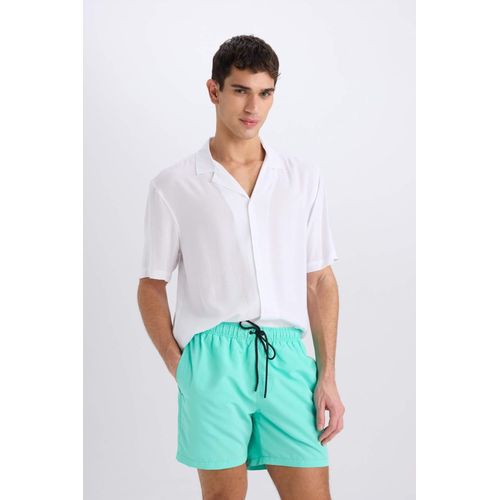 product_image_name-Defacto-Mesh Lined Short Length Swim Shorts-4