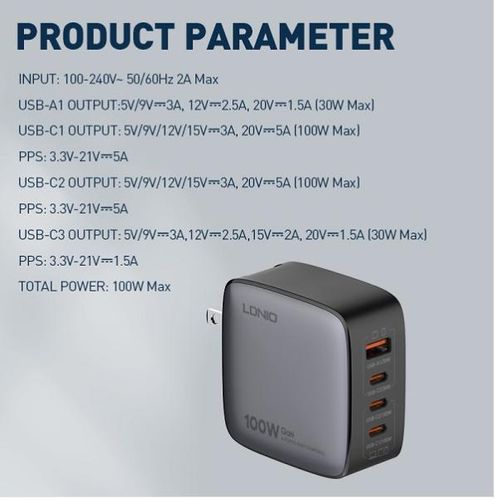 product_image_name-Ldnio-Wall charger Q408 -5
