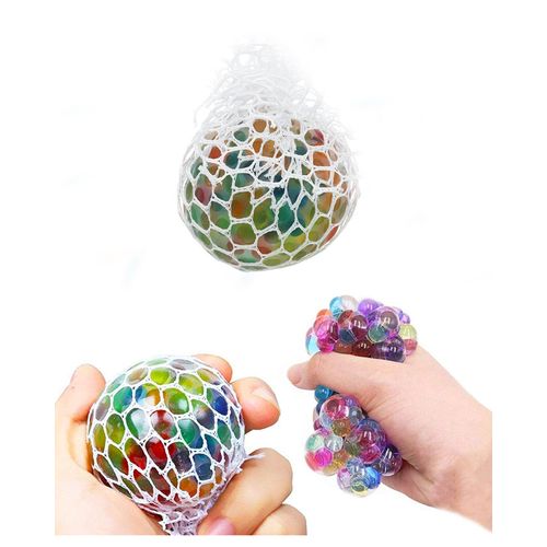 اشتري Generic Mesh Squishy Ball Anti Stress Balls Rubber Multi Color في مصر