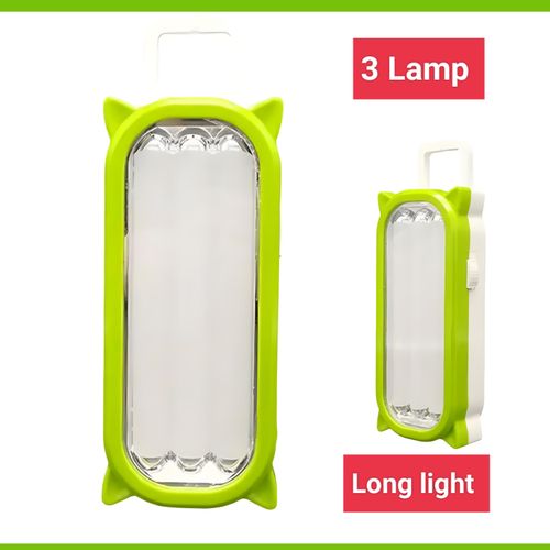 product_image_name-Generic-كشاف ليد طوارئ قابل لإعادة للشحن -اضاءة عالية - اخضر - LL-6801R-1