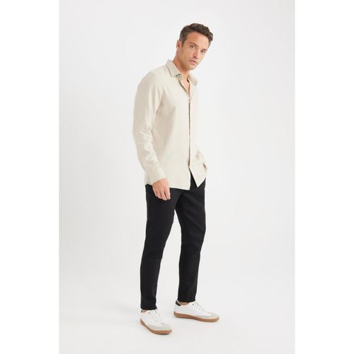 Defacto Summer Jogger Linen Solid Leg Pants