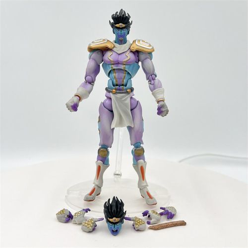  Ldruieu Kujo Jotaro Figure Star Platinum Large Movable Action  Figure 25cm PVC Anime Statue Desktop Decoration Gift for Anime Fans : Toys  & Games