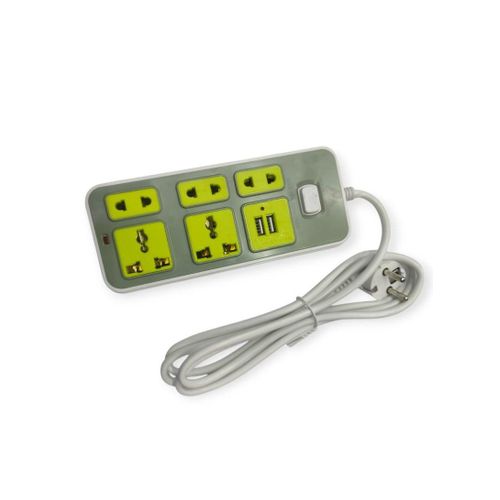 product_image_name-Generic-Electricity joint- 5Ports - 2Usb-  Max 2500w- 10A-2