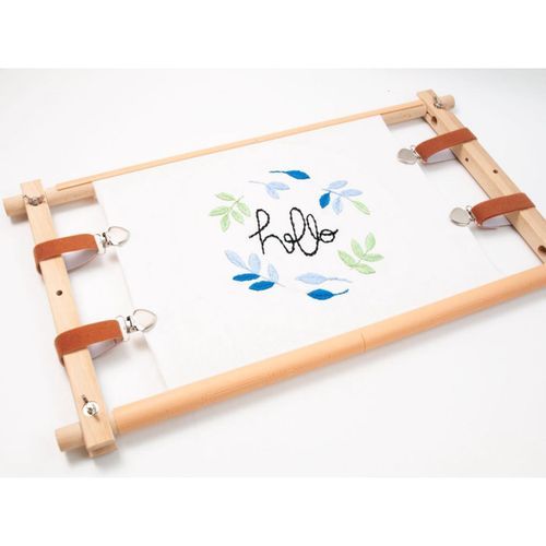 Hand embroidery wooden frame hotsell