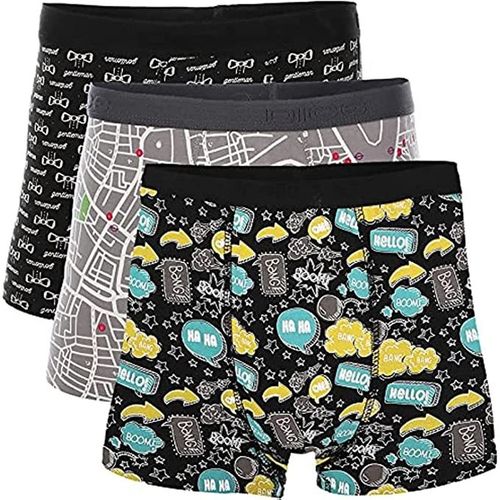 Buy Dice - Set Of (3) Boxer Printed - For Men And Boys in Egypt